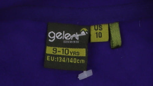 Gelert Girls Purple Basic Jacket 9-10 Years