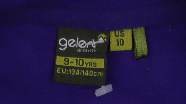 Gelert Girls Purple Basic Jacket 9-10 Years