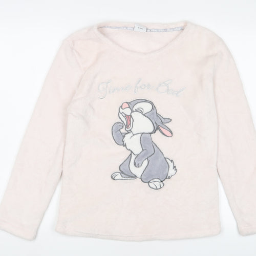 Disney Women's Pink Thumper Pyjama Top S Fleece