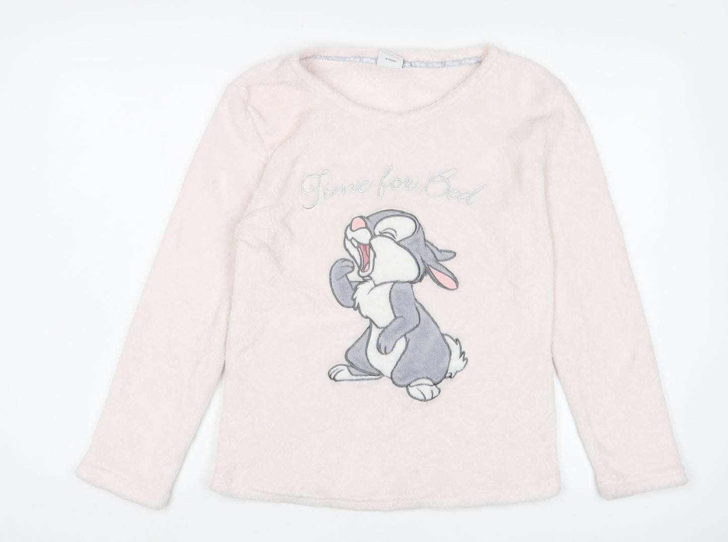 Disney Women's Pink Thumper Pyjama Top S Fleece