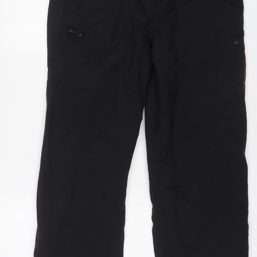 Sunlibill Women's Black Cargo Trousers Size 8