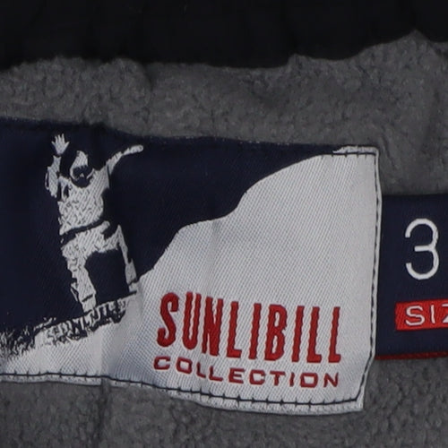 Sunlibill Women's Black Cargo Trousers Size 8