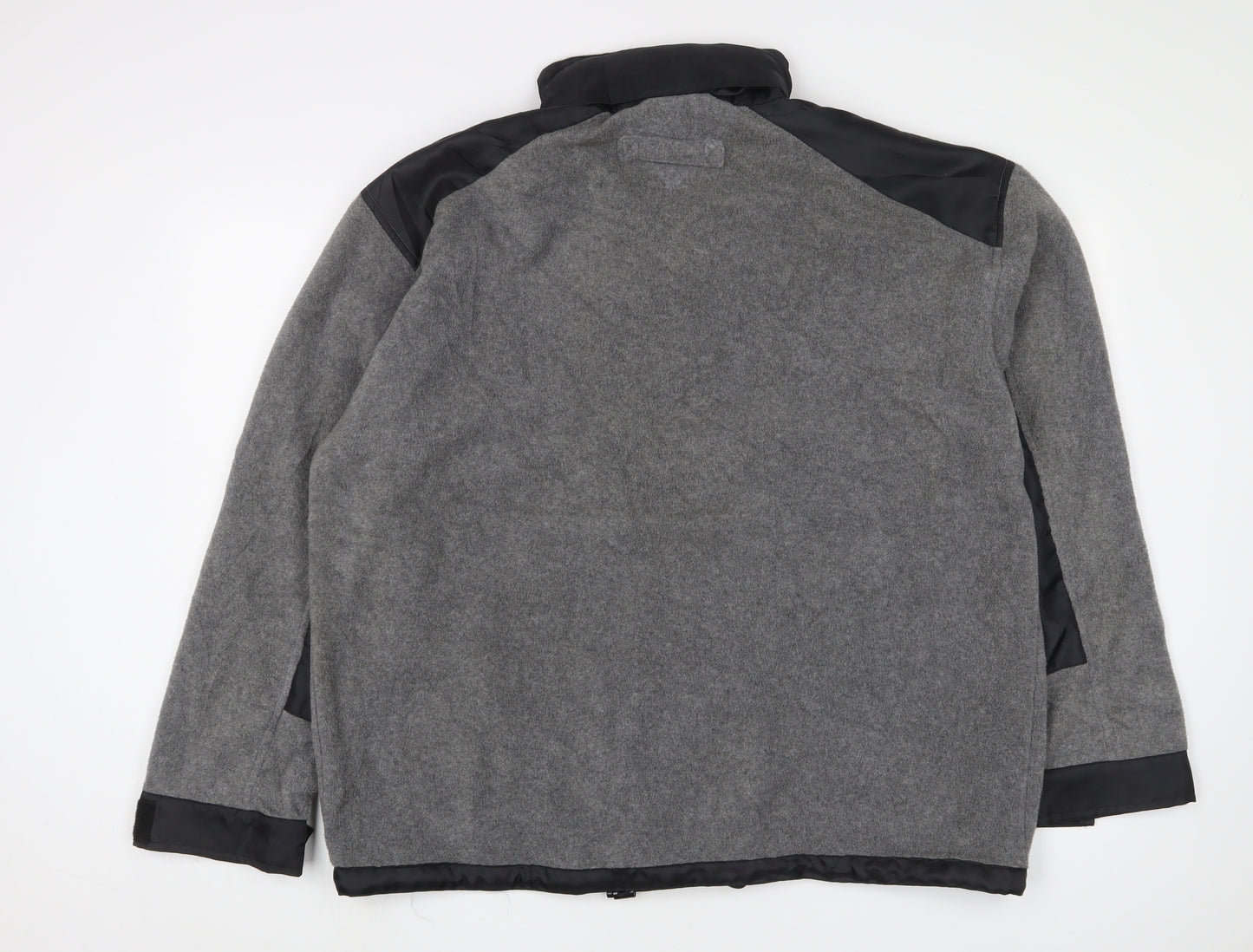 Urban Exposure Mens Grey Windbreaker Jacket Size M