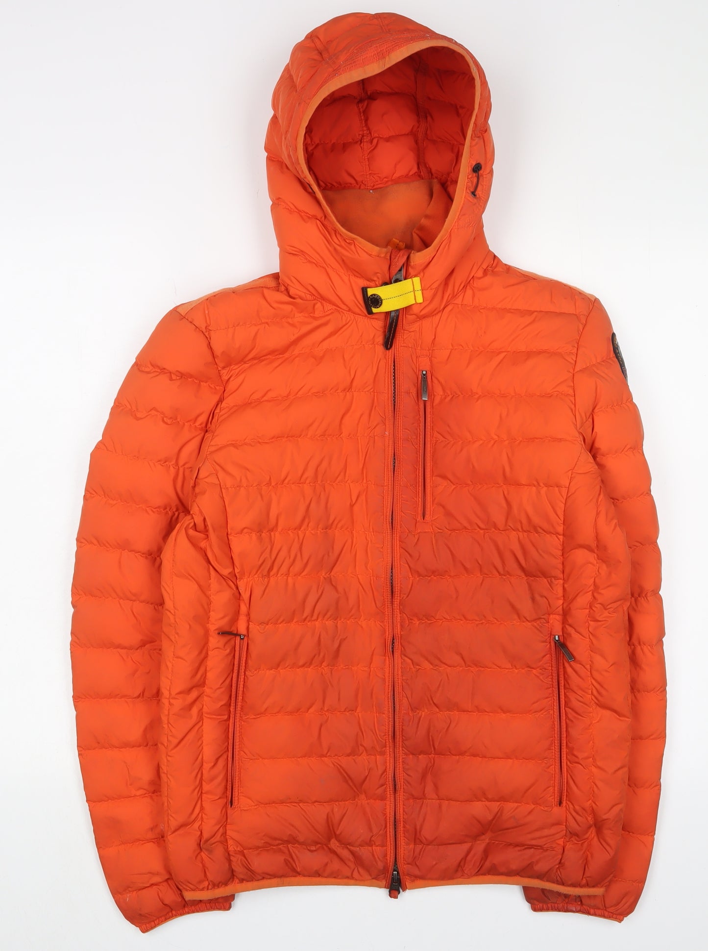 Parajumpers Men's Orange Puffer Jacket S - Winter Casual