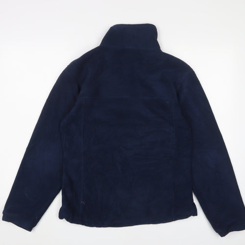 Campri Women's Blue Fleece Jacket Size 10