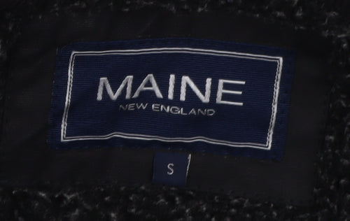 Maine New England Men's Black Military Jacket S