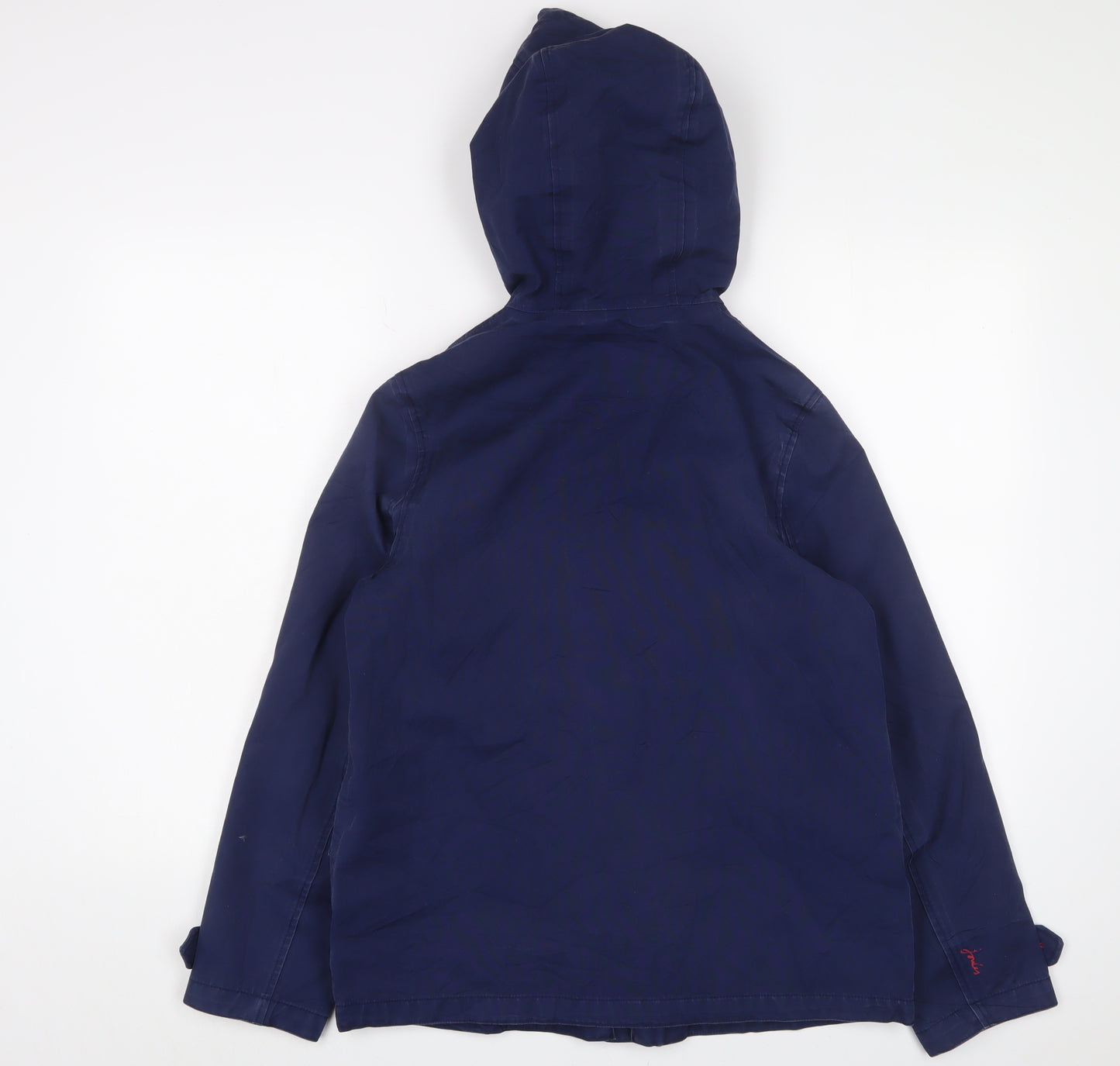 Joules Women's Blue Rain Coat Jacket Size 10