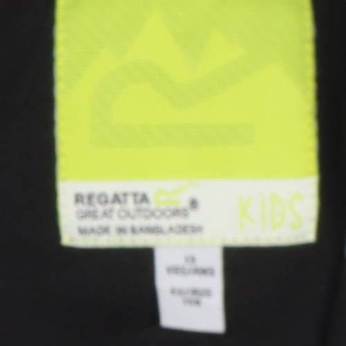 Regatta Boys Black Full Zip Basic Jacket 18 Years