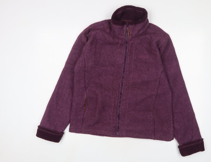 Regatta Women's Purple Zip Jacket Size 12 Casual