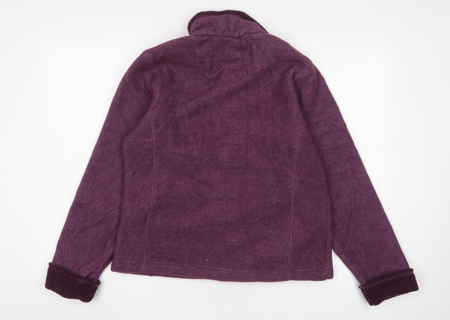 Regatta Women's Purple Zip Jacket Size 12 Casual