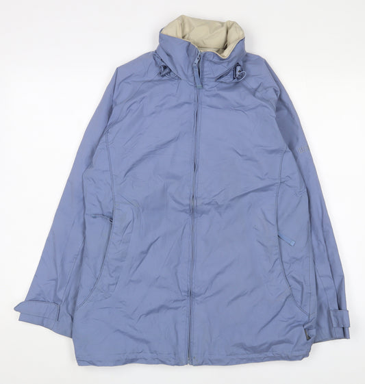 Regatta Women's Blue Waterproof Rain Jacket Size 10