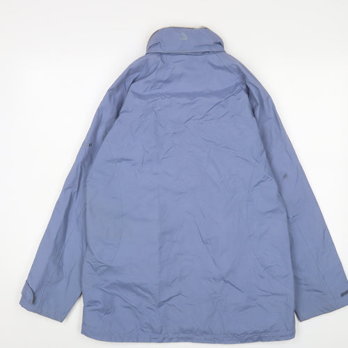 Regatta Women's Blue Waterproof Rain Jacket Size 10