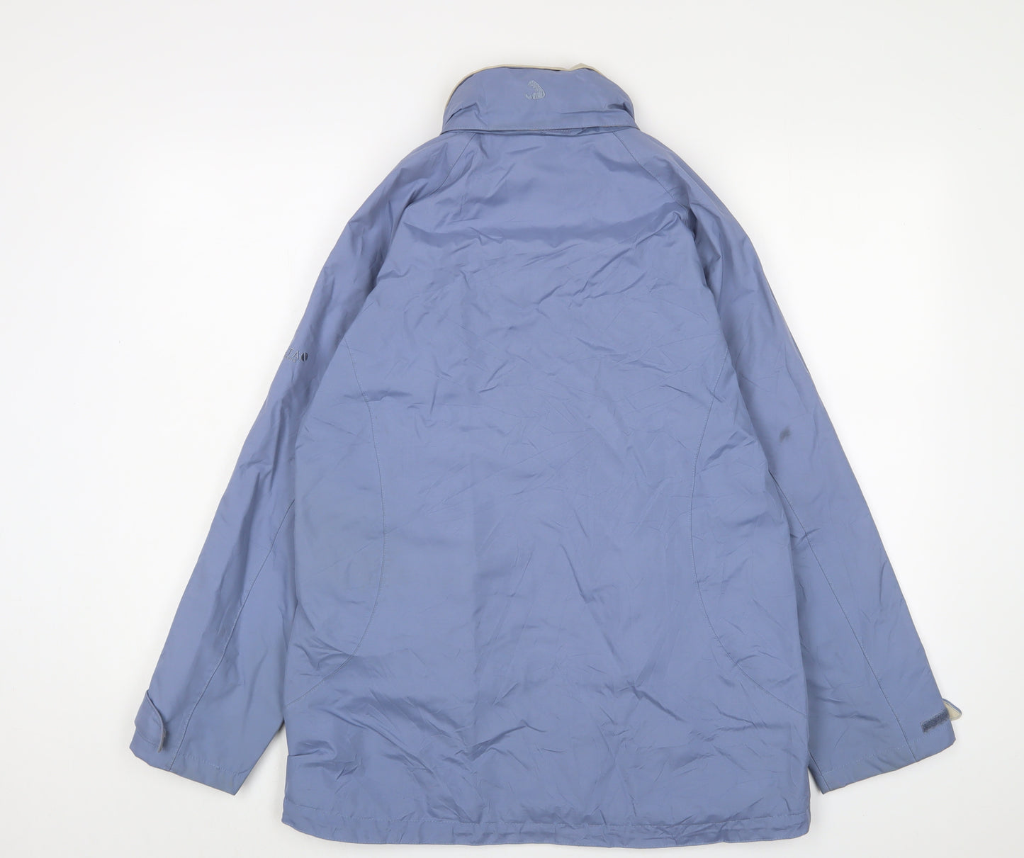 Regatta Women's Blue Waterproof Rain Jacket Size 10