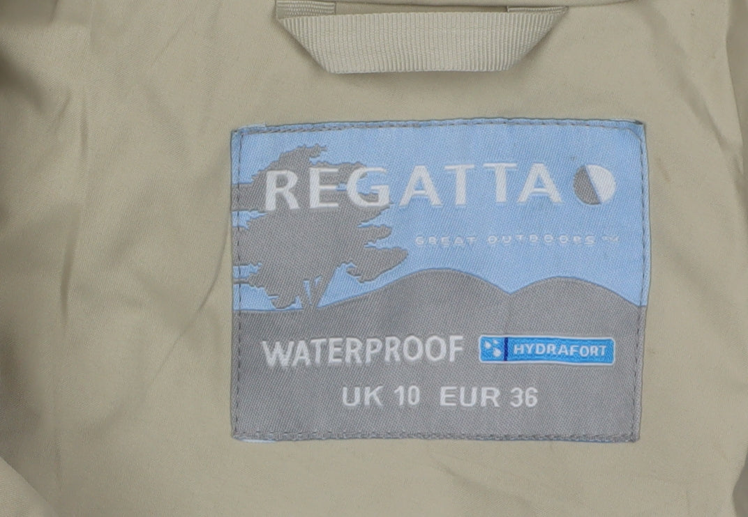 Regatta Women's Blue Waterproof Rain Jacket Size 10