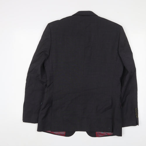 Ted Baker Men's Black Blazer, 38R, Classic Formal