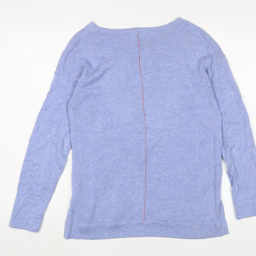 White Stuff Women's Blue Pullover Jumper Size 10