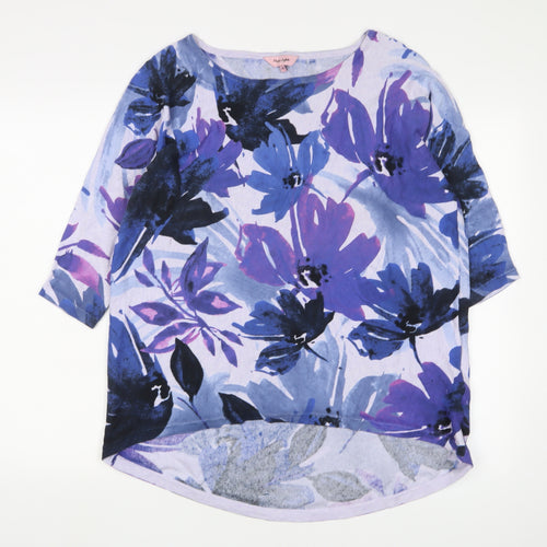 Phase Eight Women's Multicoloured Floral Pullover Medium