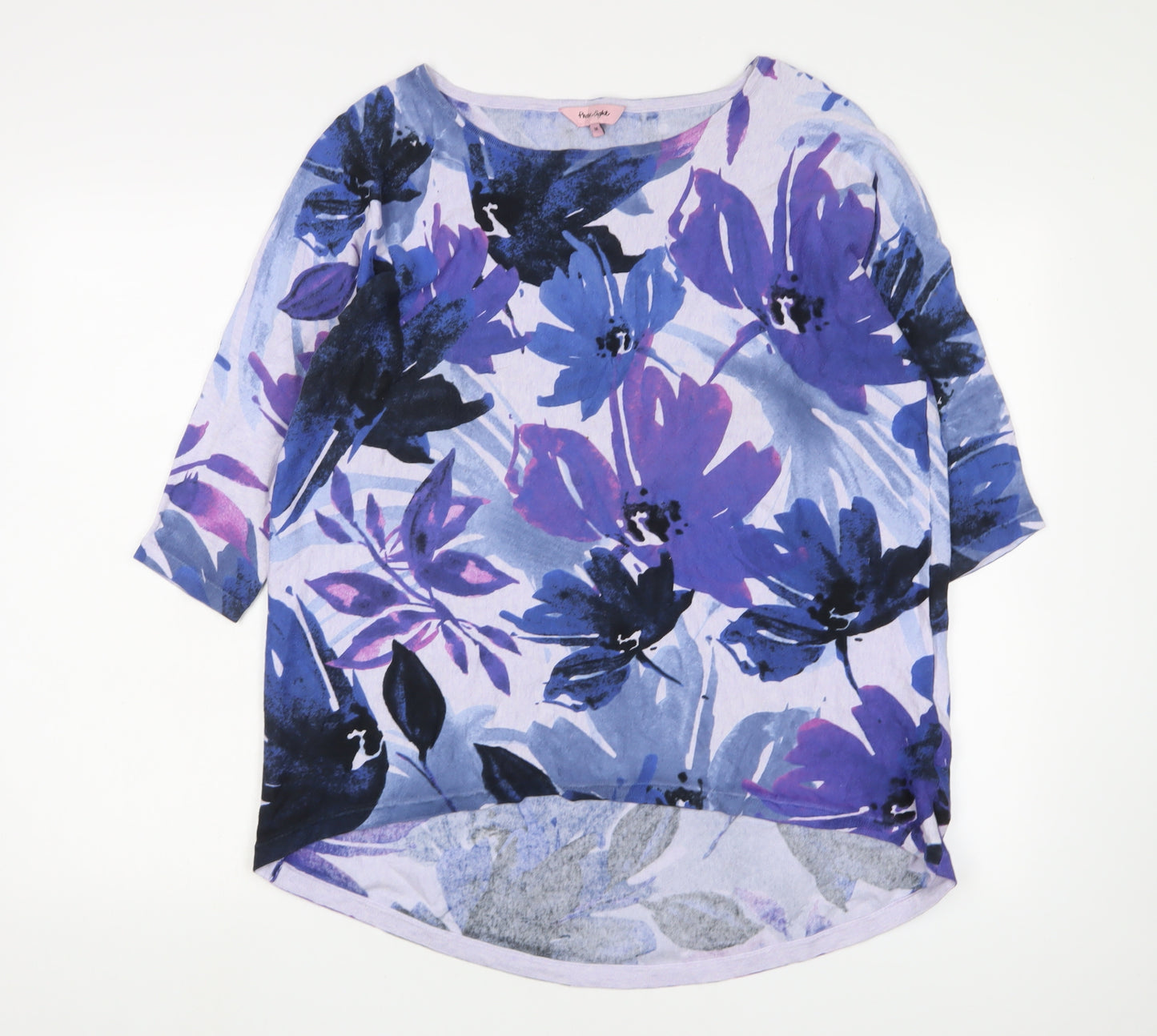 Phase Eight Women's Multicoloured Floral Pullover Medium