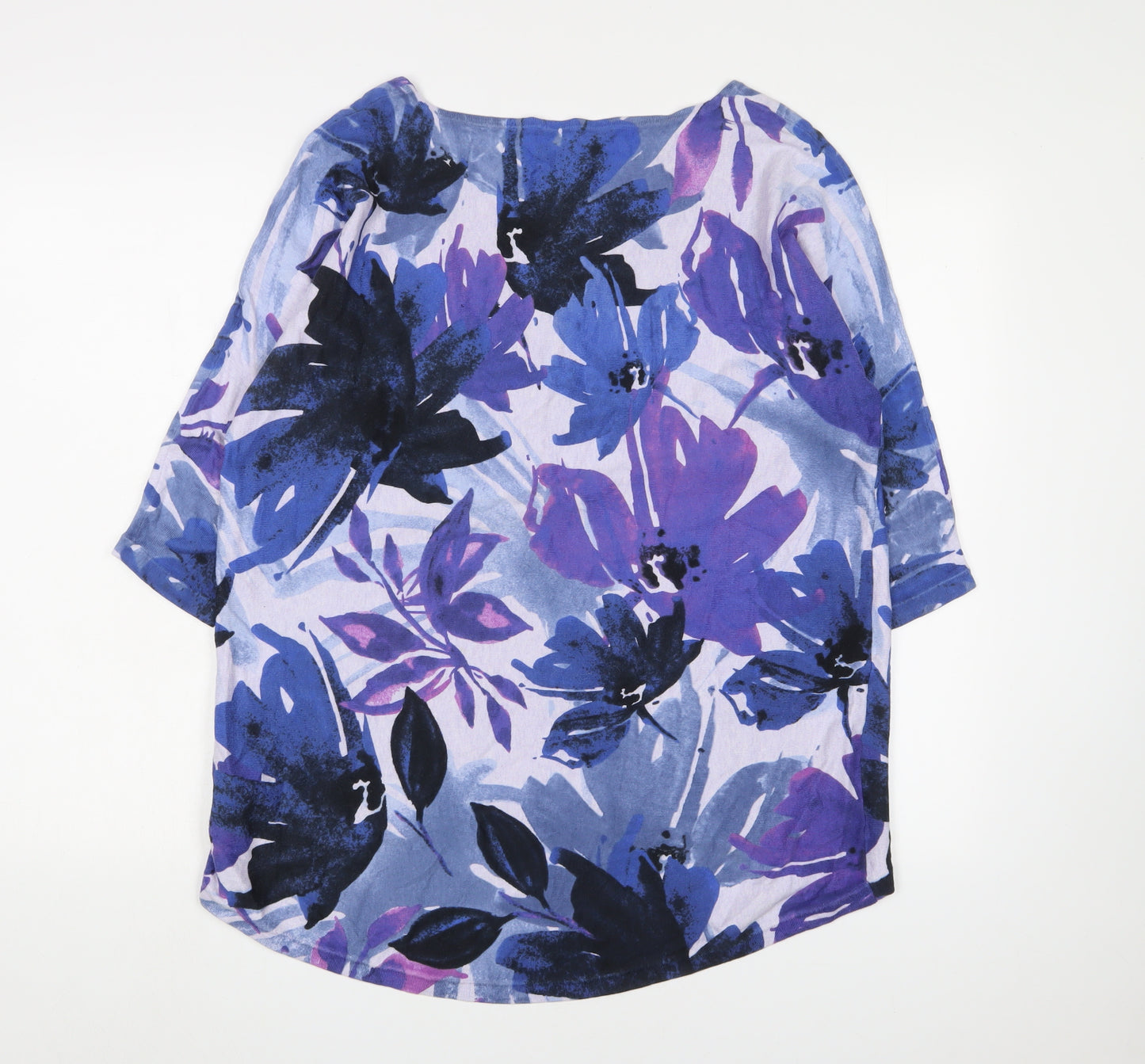 Phase Eight Women's Multicoloured Floral Pullover Medium