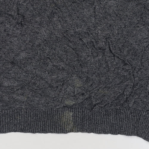 J.Crew Women's Grey Knit Jumper M Long Sleeve Crew Neck