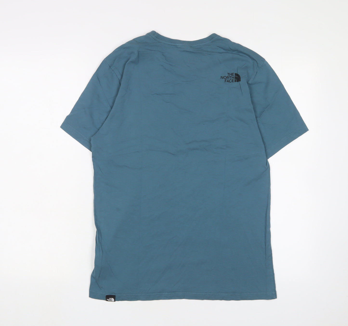 The North Face Men's Blue Short Sleeve T-Shirt, Size S