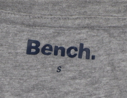 Bench Men's Grey Crew Neck T-Shirt - Size S