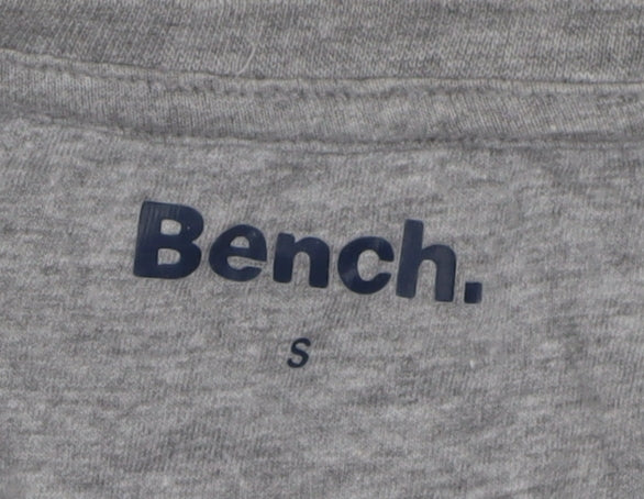 Bench Men's Grey Crew Neck T-Shirt - Size S