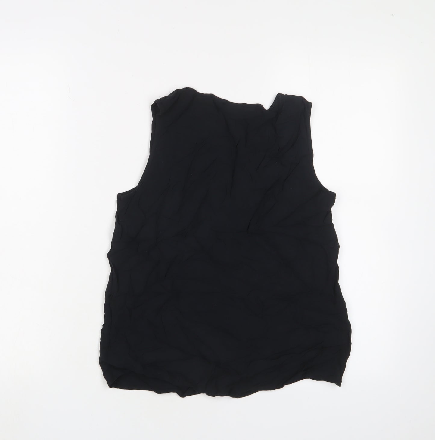 Jacqueline de Yong Women's Black Tank Top, Size 8, Casual
