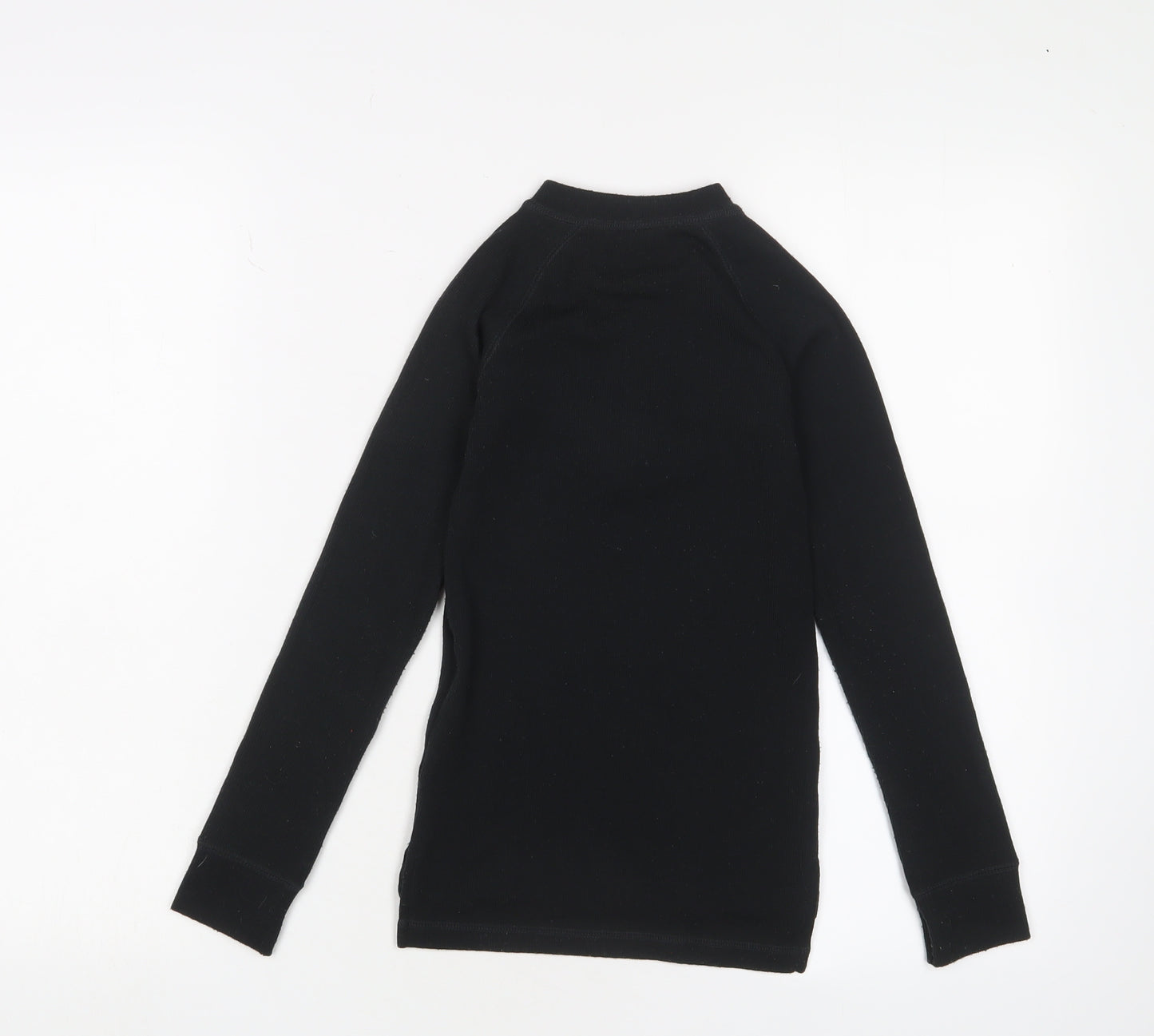 Trespass Boys Black Fleece Full Zip Sweatshirt 5-6 Years