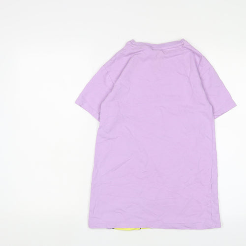 Next Girls Purple Minnie Mouse Graphic T-Shirt 8 Years