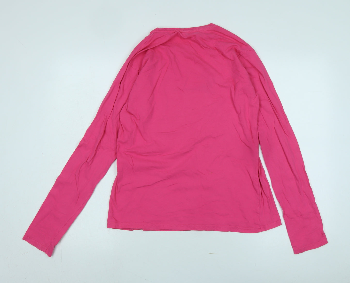 Only Pink Long Sleeve Basic T-Shirt XL Women