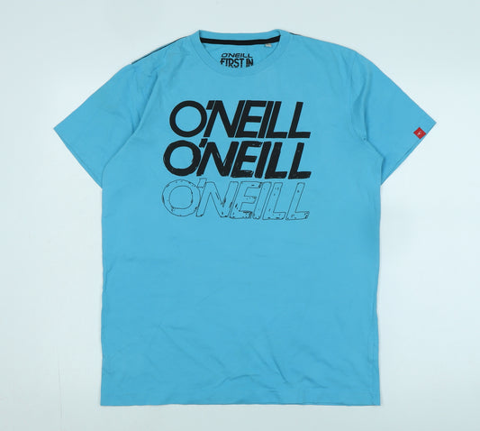 O'Neill Men's Blue Graphic Print T-Shirt Size S