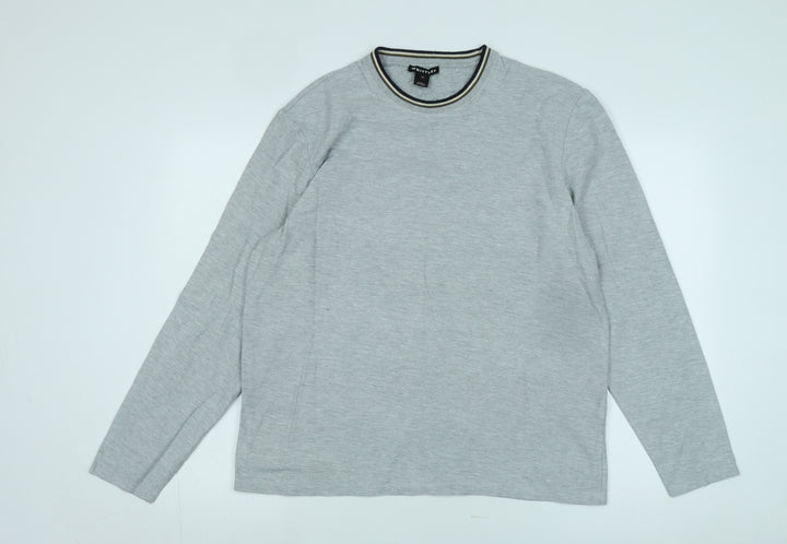 Whistles Men's Grey Pullover Sweatshirt XL Regular