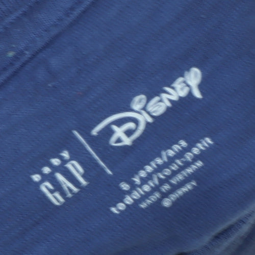 Gap Boys Blue Mickey Mouse T-Shirt 5 Years