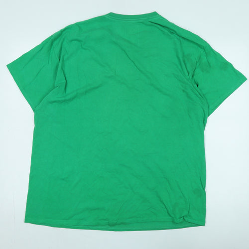 Off Piste Men's Green XL Graphic T-Shirt