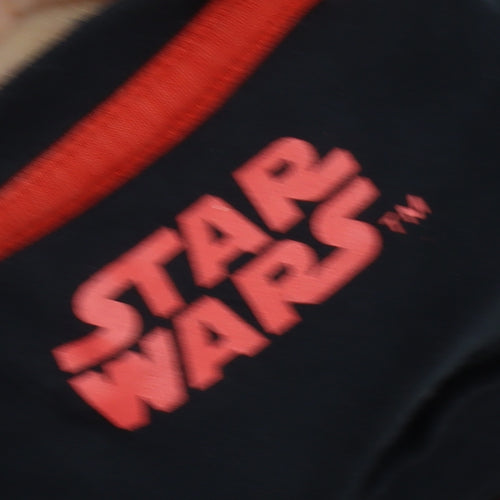 Marks and Spencer Boys Star Wars Black XS T-Shirt