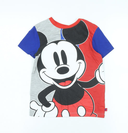 Disney Boys Multicoloured Mickey Mouse Graphic T-Shirt, Size 5-6