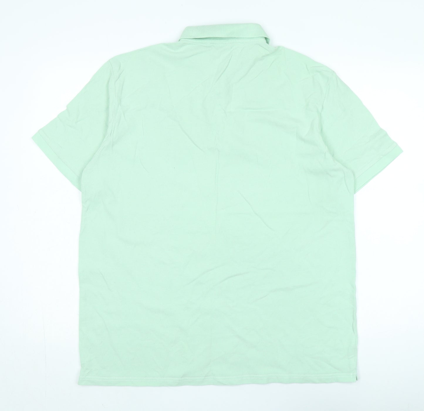 Lacoste Men's Green Cotton Polo T-Shirt 4XL