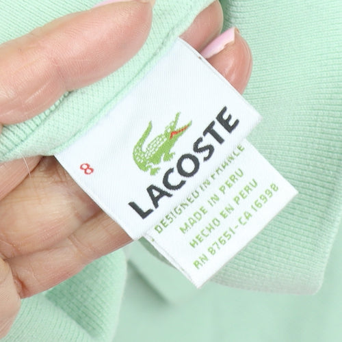 Lacoste Men's Green Cotton Polo T-Shirt 4XL