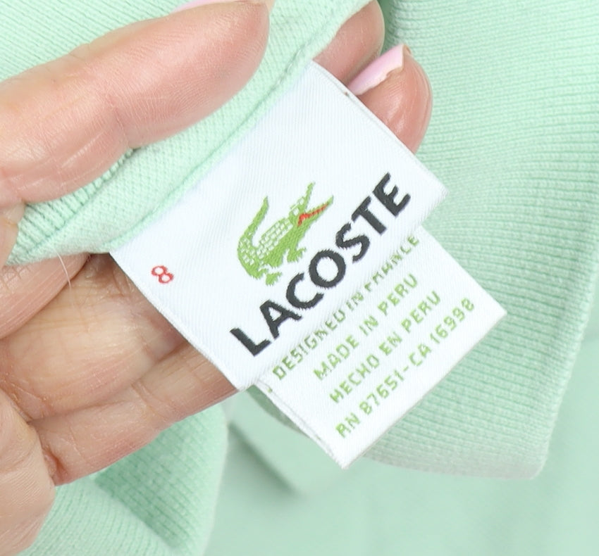 Lacoste Men's Green Cotton Polo T-Shirt 4XL