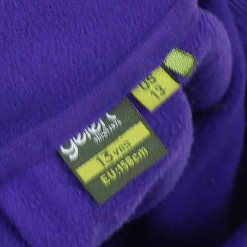 Gelert Girls Purple Fleece Jacket 13 Years
