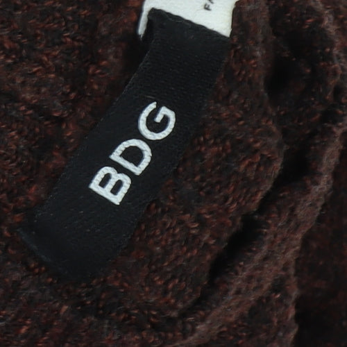 BDG Women's Brown Knit Pullover Jumper XS