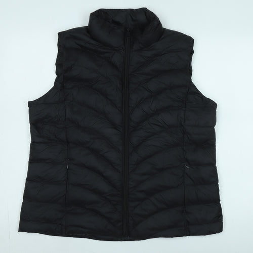 Marks and Spencer Black Women's 16 Puffer Waistcoat
