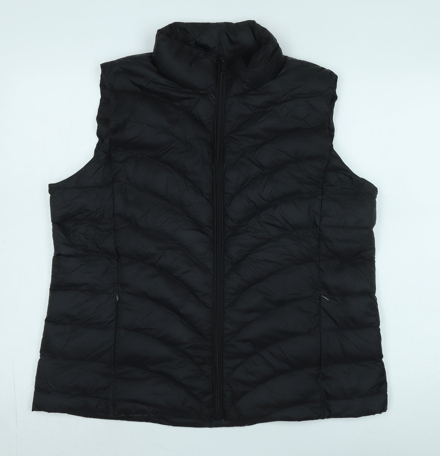 Marks and Spencer Black Women's 16 Puffer Waistcoat