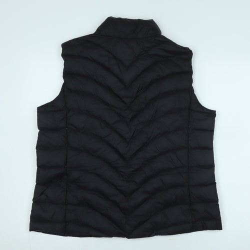 Marks and Spencer Black Women's 16 Puffer Waistcoat