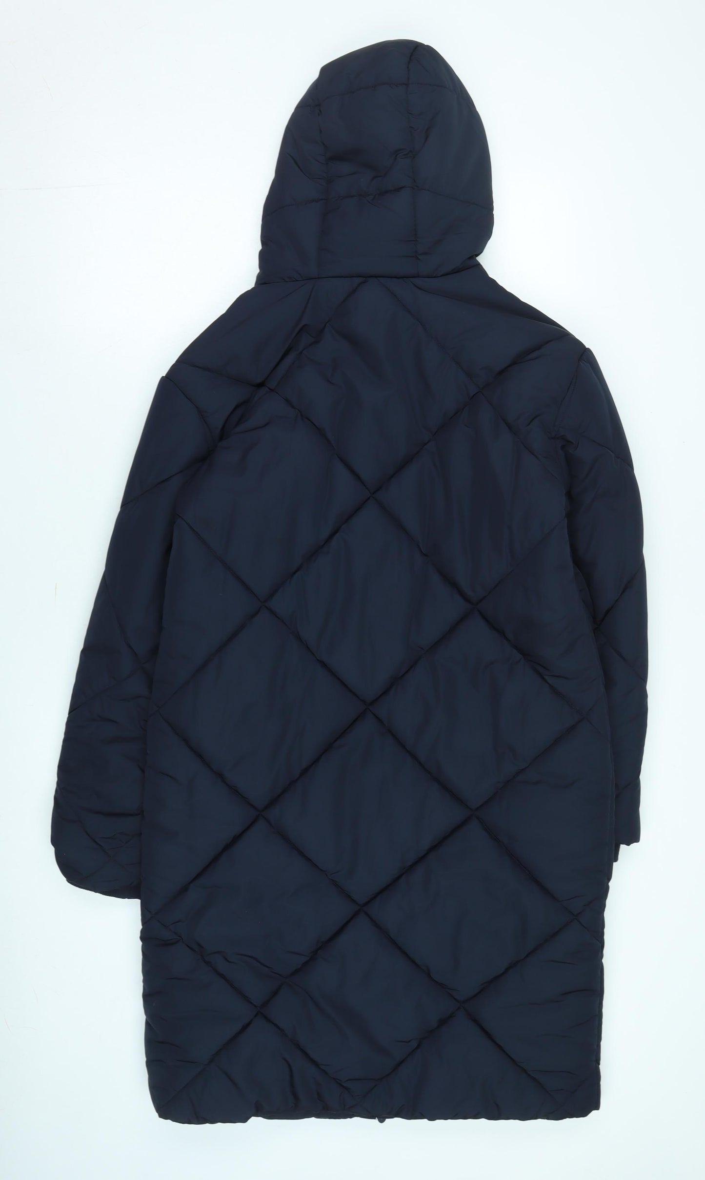 Marks and Spencer Women's Black Puffer Coat Size 8