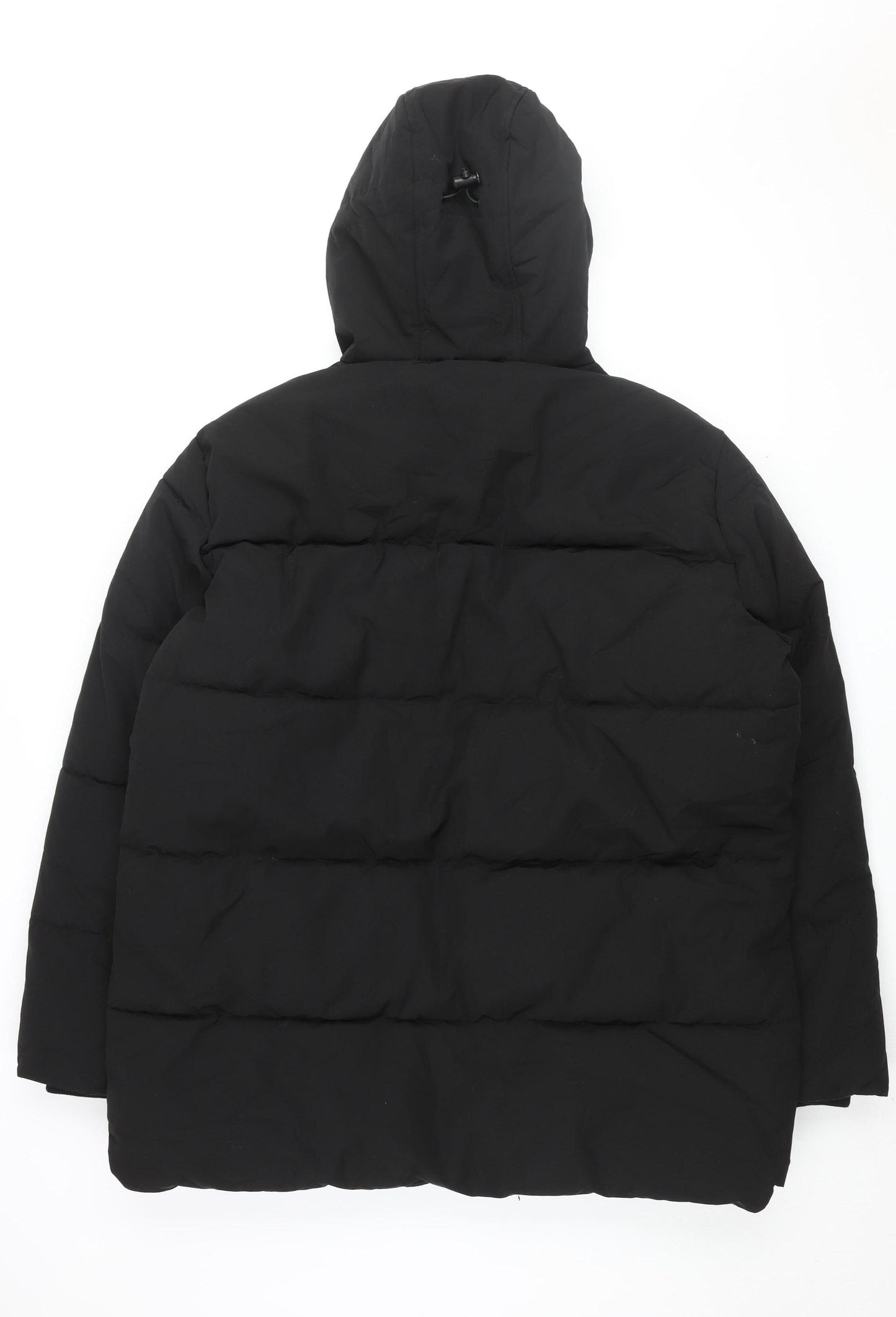 Marks and Spencer Men's Black 2XL Hooded Puffer Jacket