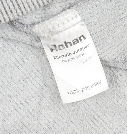 Rohan Men's Grey Lightweight Long Sleeve T-Shirt L