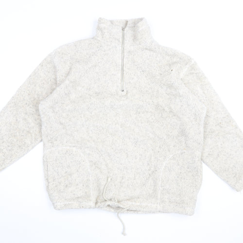 St. Bernard Women's Ivory Pullover Sweatshirt 14-16