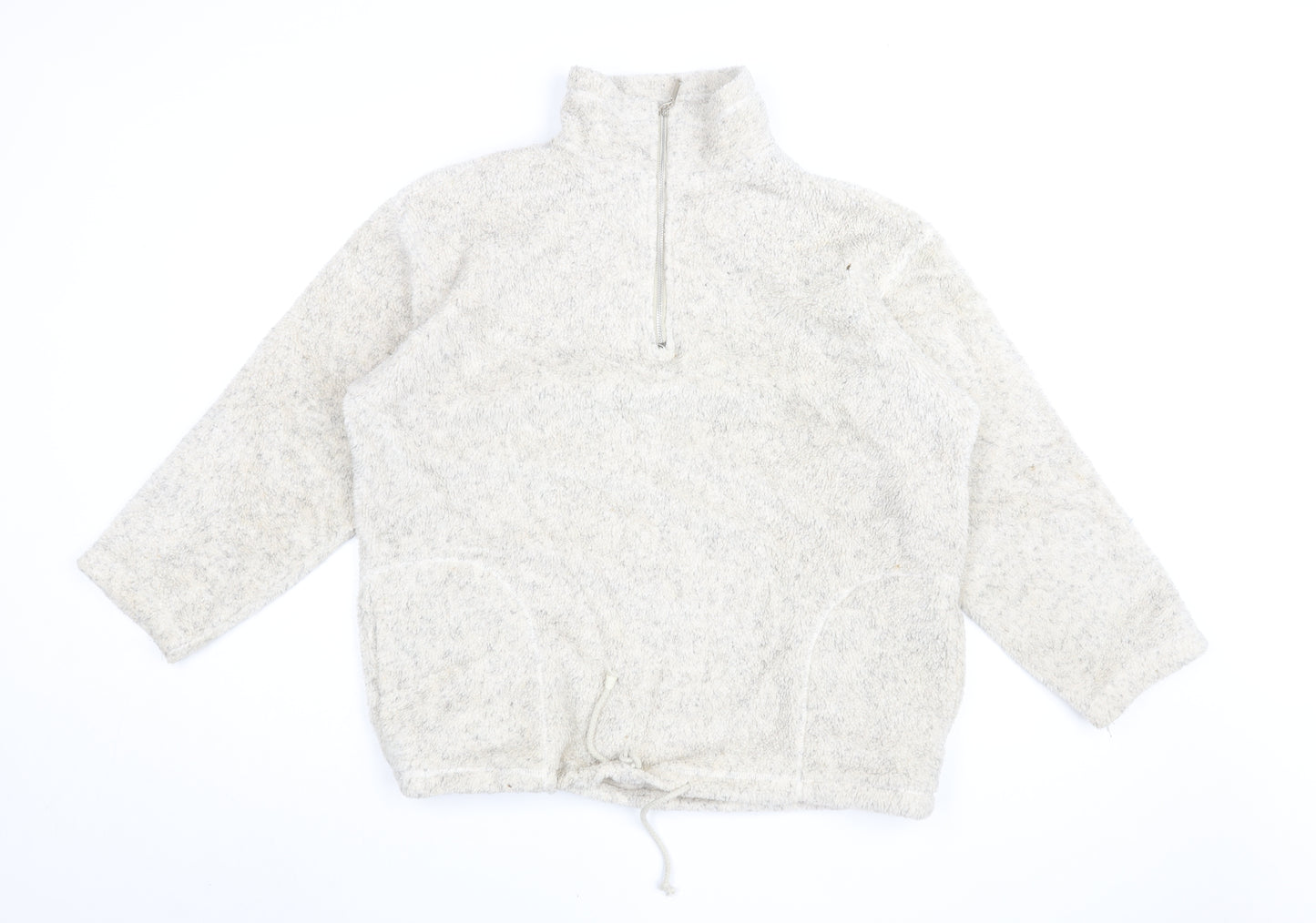 St. Bernard Women's Ivory Pullover Sweatshirt 14-16